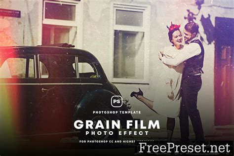 Grain Film Photo Effect QFQY53D