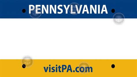 Types of License Plates in Pennsylvania | Pennsylvania License Plate