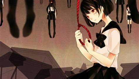 Suicidal Anime Girl