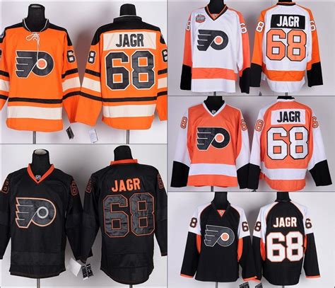 Best Men Philadelphia Flyers Jerseys #68 Jaromir Jagr Jersey White ...