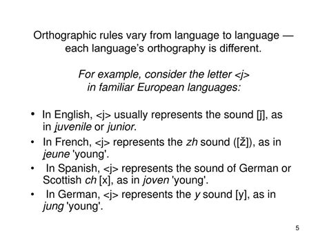 PPT - Breaking Rules for Orthography Development PowerPoint ...