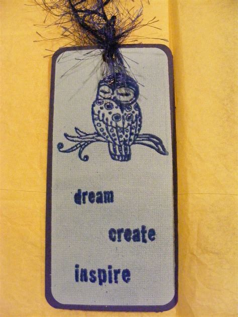 Owl Bookmark | Altered books, Scrapbook, Owl