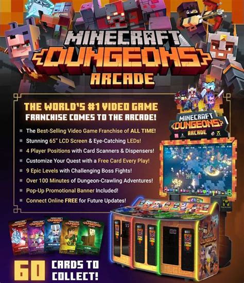 Minecraft Dungeons Arcade Cards, Hobbies & Toys, Toys & Games on Carousell