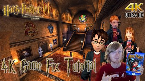 Harry Potter and the Philosopher's Stone PC 4K Resolution, Graphics Fix ...