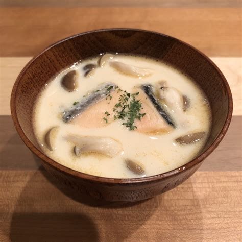 SOY MILK & SALMON miso soup recipe | 100% PURE JAPAN