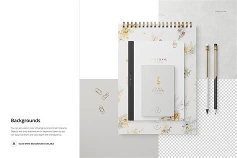 Stationery Set Mockup Set v.6 on Behance