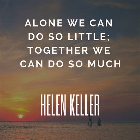 Helen Keller Teamwork - werohmedia