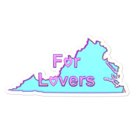 Virginia Is For Lovers Sticker | Etsy