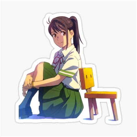 "Suzume" Sticker for Sale by Beegiz | Redbubble