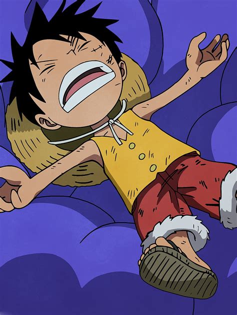 Luffy, 3rd gear, chibi, one piece, HD phone wallpaper | Peakpx