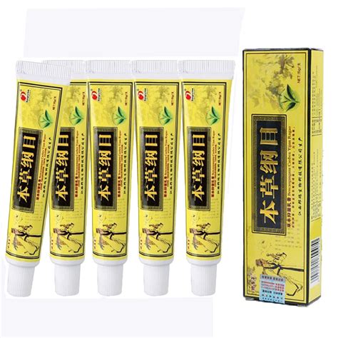 Buy 5PCS Natural Chinese Herbal Eczema Psoriasis Creams Dermatitis and Eczema Pruritus Psoriasis ...