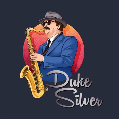 Amazing DUKE SILVER design now available on @TeePublic! Duke Silver ...