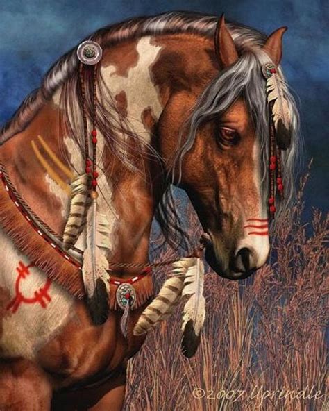 Native american horse | Horse Art: Paintings | Pinterest