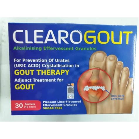 Clearogout For Immediate Gout Pain Relief Reduce Uric Acid | irfa.com