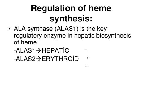 PPT - HEME SYNTHESIS PowerPoint Presentation, free download - ID:5341623