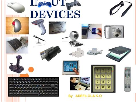 Input devices