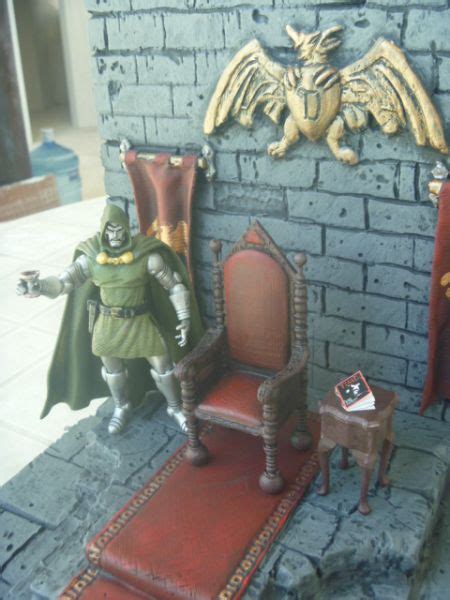 Dr. Doom Throne Room (Marvel Universe) Custom Diorama / Playset