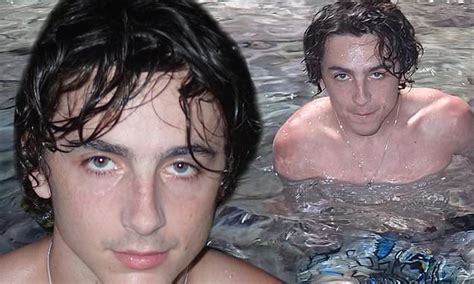 Timothee Chalamet posts shirtless swimming snaps on Instagram as he ...