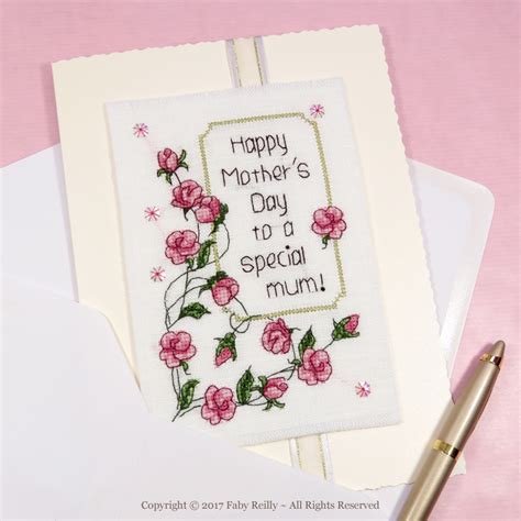 Sweet Roses Mother's Day Card - Faby Reilly Designs