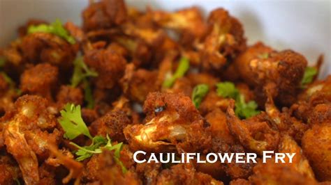 South Indian Style Cauliflower Fry | The Spicy Elaichi | Simple and Delicious - YouTube