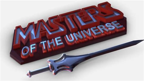 Masters of The Universe Logo - 3D Print Model by danyelon