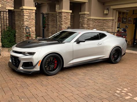 Chevrolet Camaro ZL1 6th Gen Silver BC Forged TD01 Wheel | Wheel Front