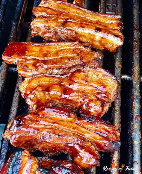 Soy Sauce Marinated and Grilled Pork Liempo Recipe | Recipe | Pork ...