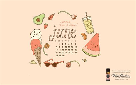 Desktop Wallpapers Calendar June 2016 - Wallpaper Cave