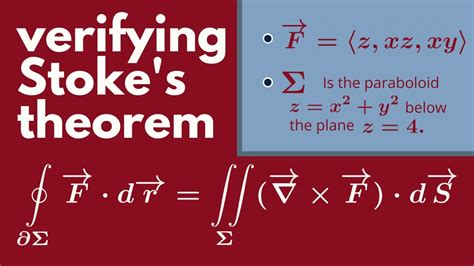 Multivariable Calculus | Stoke's theorem verification example 2. - YouTube