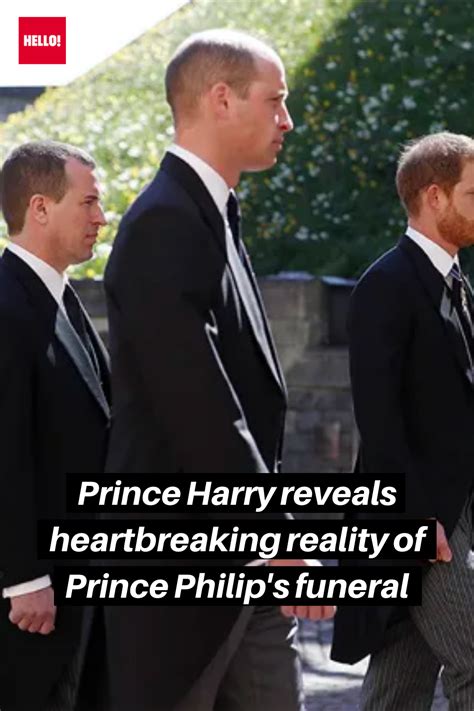 Prince Harry reveals heartbreaking reality of Prince Philip's funeral ...