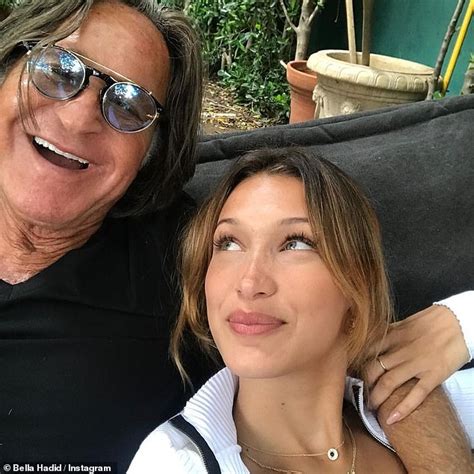 Bella Hadid posts belated Father's Day message on Instagram for dad ...