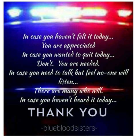 Pin by Wendy Kreklau on Thin Blue Line | Police quotes, Law enforcement quotes, Police officer ...