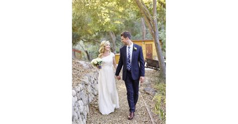 Angela Kinsey's Wedding Dress | POPSUGAR Fashion Photo 3