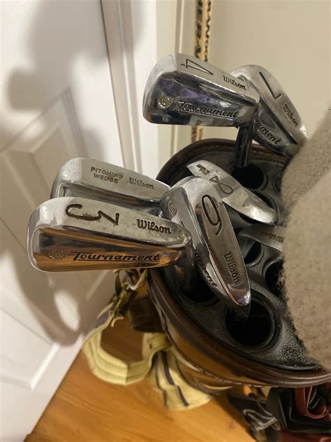 Can anyone identify these vintage Wilson irons? : r/vintagegolf