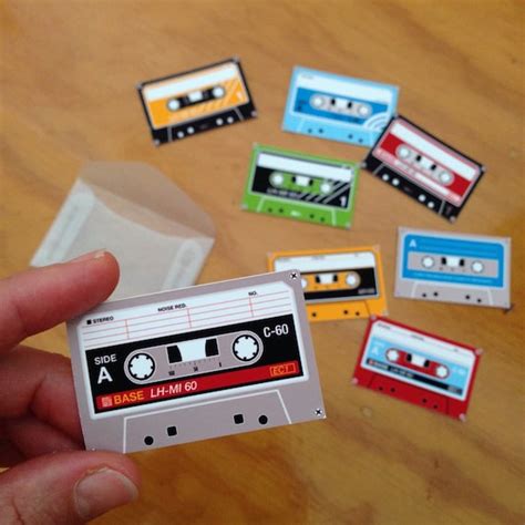 31 Cassette Tape Label Stickers - Labels Design Ideas 2020