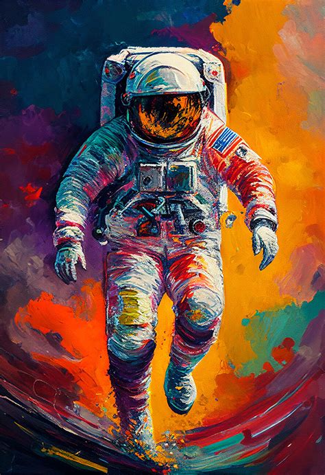 Astronaut Paintings