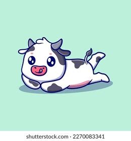 1,268 Lazy Cow Images, Stock Photos & Vectors | Shutterstock