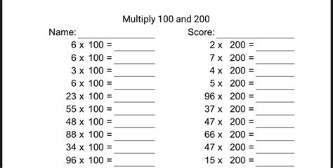 56 Times Table Printable Multiplication Table, 43% OFF