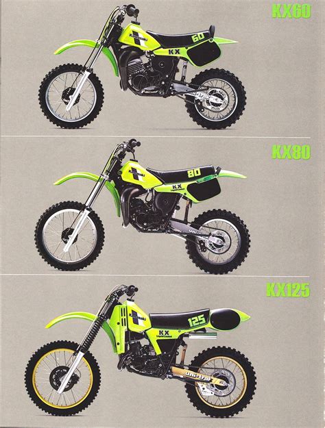 1983 Kawasaki KX125 KX80 KX60 | Tony Blazier | Flickr