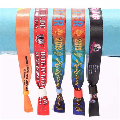 Custom Fabric Wristband For Events And Festivals - Advertising Products