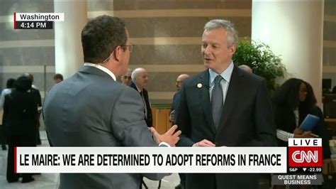 France's reforms will bring jobs, growth: Bruno La Maire - Video ...