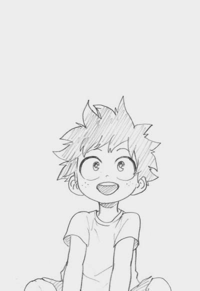 Baby deku coloring page in 2022 | Art drawings sketches simple, Art ...