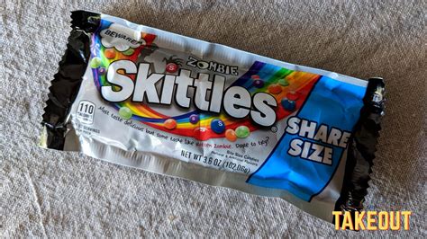 Zombie Skittles suspiciously good at mimicking the taste of rotting flesh