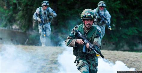 For India, US Soldiers Training Together, Working Around English