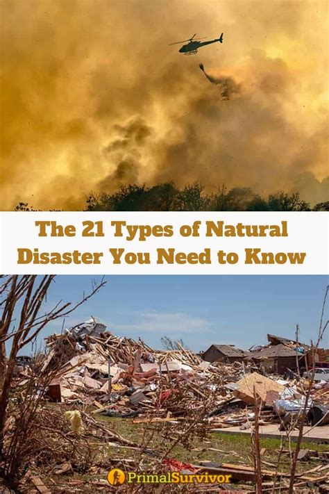 The 19 Types of Natural Disaster You Need to Know - Prepper Survival