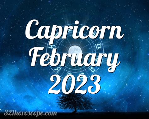 Horoscope Capricorn February 2023 - tarot monthly horoscope