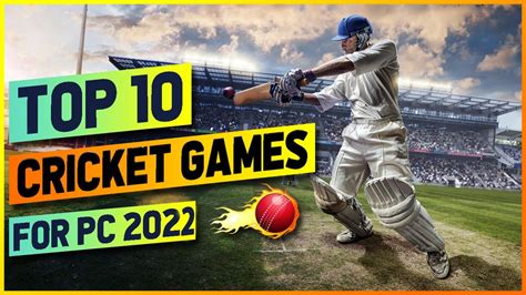 Top 10 Cricket Games For PC - YouTube