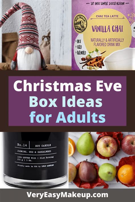 10 DIY Christmas Eve Box Ideas for Adults - all from Amazon!