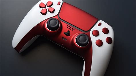 Red PS5 DualSense Controller - YouTube