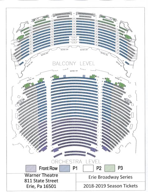 seating chart warner theater | Brokeasshome.com